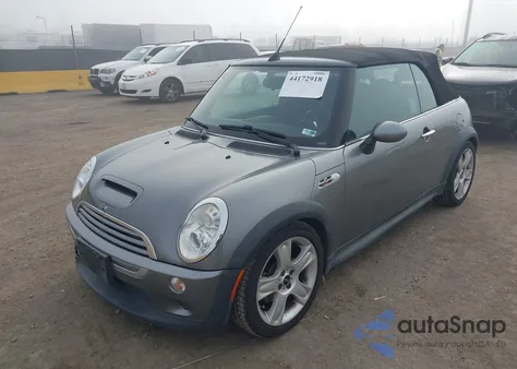 2008 Mini Cooper S из США, поврежденный, VIN WMWRH33548TL96790